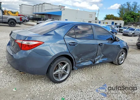 2016 Toyota Corolla L z USA, uszkodzony, nr VIN 2T1BURHE7GC732093